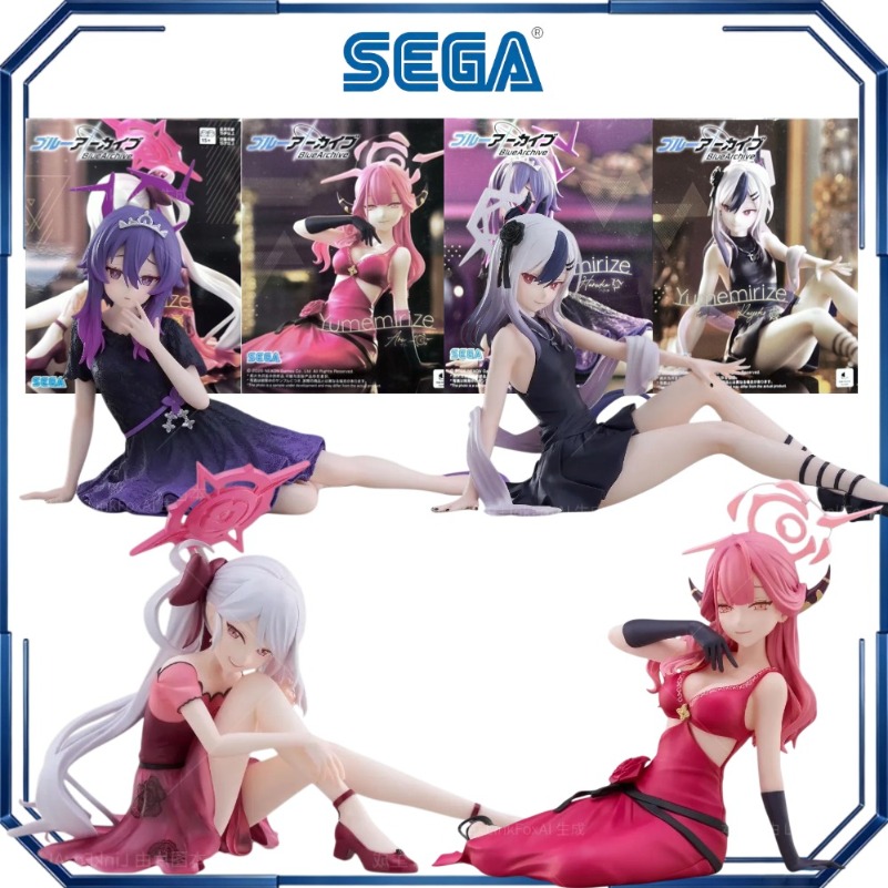 Archive Box Set - セガ夢美少女ラズア ハルカ カヨコ ムツキ アクションフィギュア ブルーアーカイブ