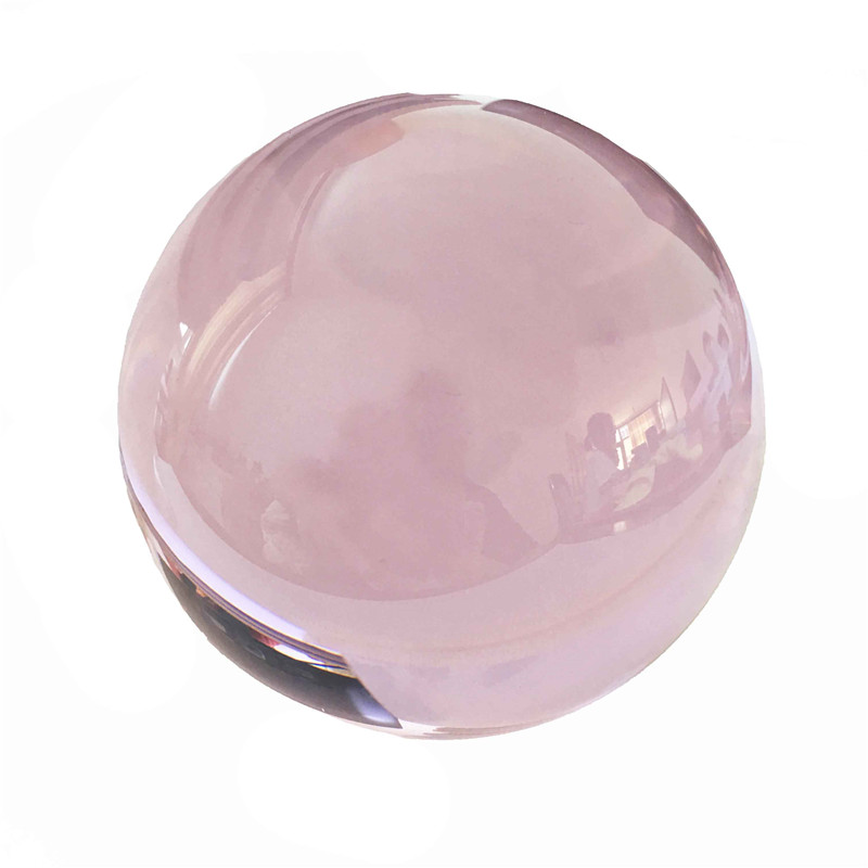 Paper Weight Crystal - 60 ミリメートル美しい家の装飾 Mixcolor ガラス球風水ピンククリスタルボール & グローブクリスタル文鎮ボール