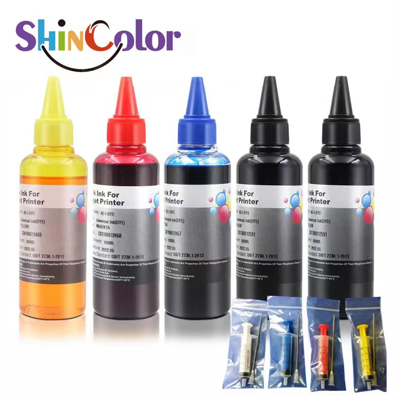 Fountain Pen Bottled Ink - ユニバーサル染料インク詰め替えキット 100ml HP Canon Epson Brother