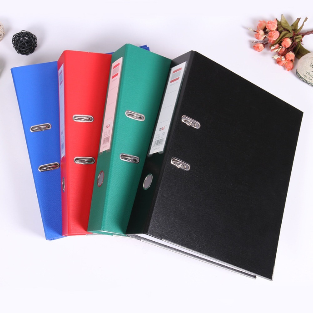 Binder A4 Lever - 2つの穴のためのプラスチックプライマーファイル,ポータブルフォルダー,大容量フォルダー,フォルダー,オフィス用品