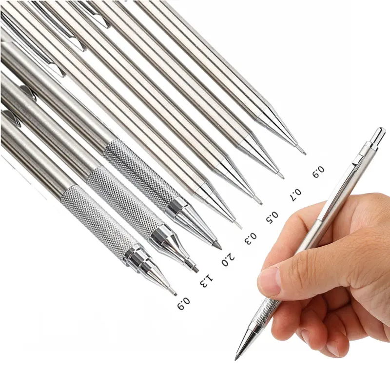 Mechanical Pencil 0.3 - フルメタルシャープペンシルセット 0.3 0.5 0.7 0.9 1.3