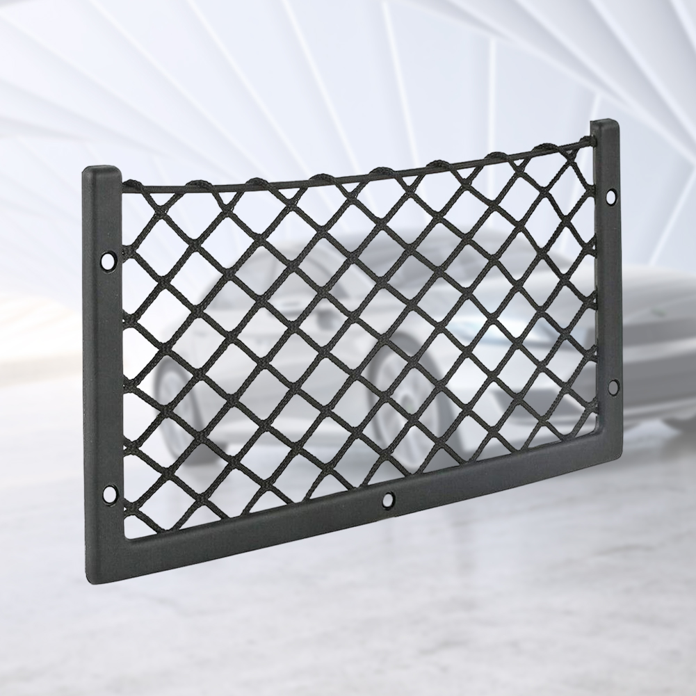 Magazine Holder Rack - カーシートバック収納ネット伸縮式マガジンホルダーラック大型メッシュバッグカーゴティッシュ財布ホルダーRVトラックローリーキャンピングカー用