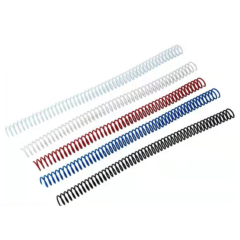 Binder A4 Lever - 10個A4プラスチック46穴ルーズリーフバインダーバインディングコイル春スパイラルゴムノートブック紙ブックバックルオフィス用品
