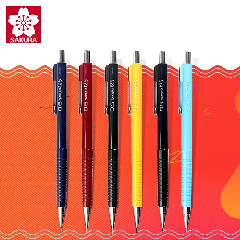 Mechanical Pencil 0.3 - さくらシャープペンシル 0.3/0.5/0.7/0.9 ミリメートルプレス自動鉛筆推進鉛筆スケッチ用品
