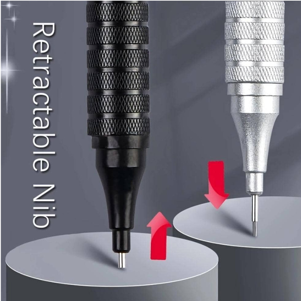 オールメタル低重心シャープペンシル、0.3/0.5/0.7/ - Mechanical Pencil 0.3 のレビューと価格