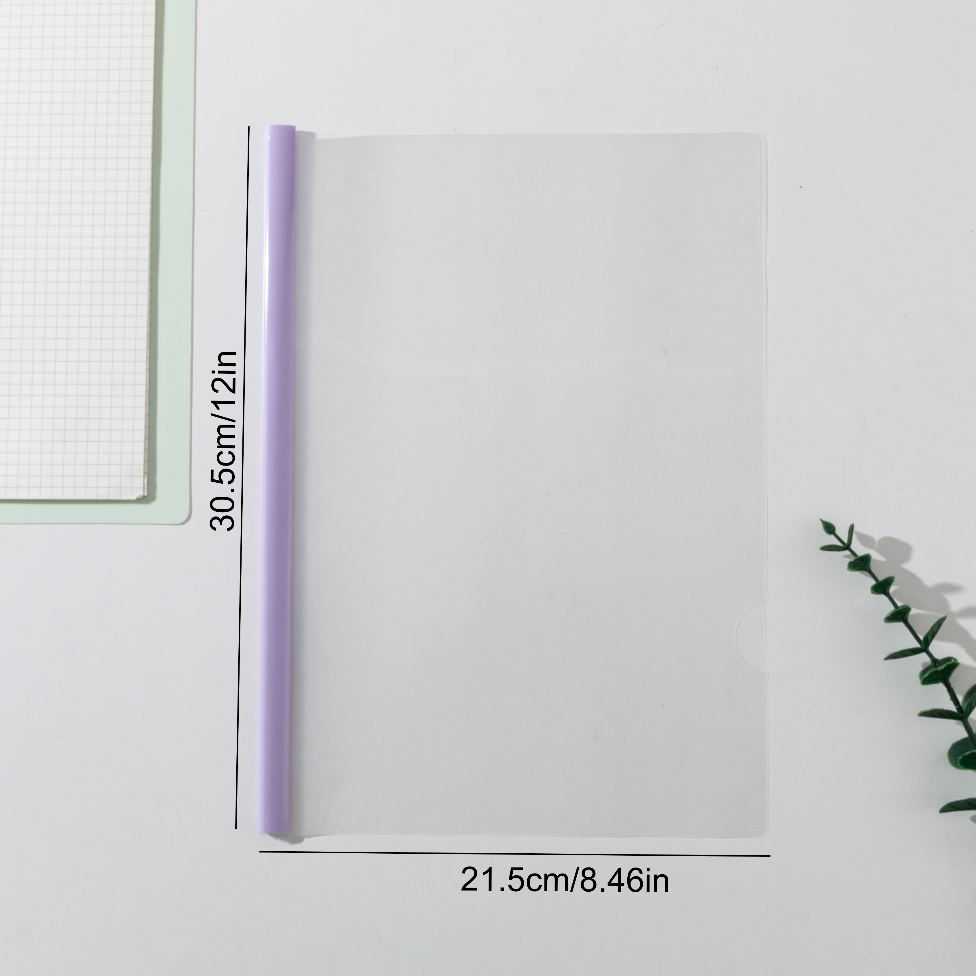 10 パックレバークリップ A4 バインダー透明厚みのあるフ - Binder A4 Lever のレビューと価格