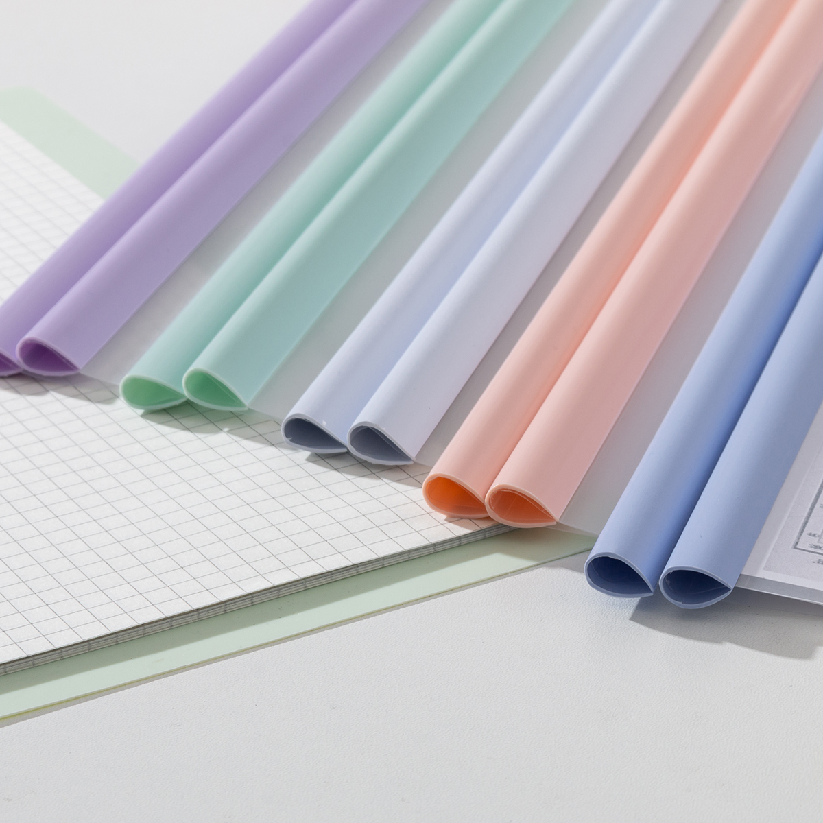 10 パックレバークリップ A4 バインダー透明厚みのあるフ - Binder A4 Lever のレビューと価格