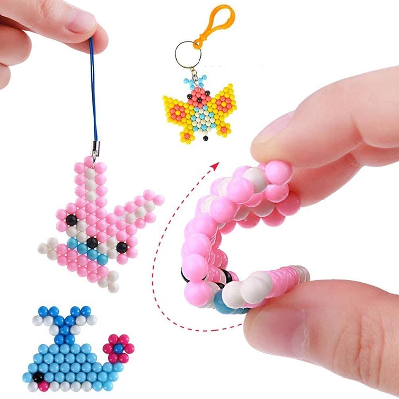 魔法の水粘着ビーズおもちゃセット DIY 手作り子供水スプレ - Paper Weight Crystal のレビューと価格