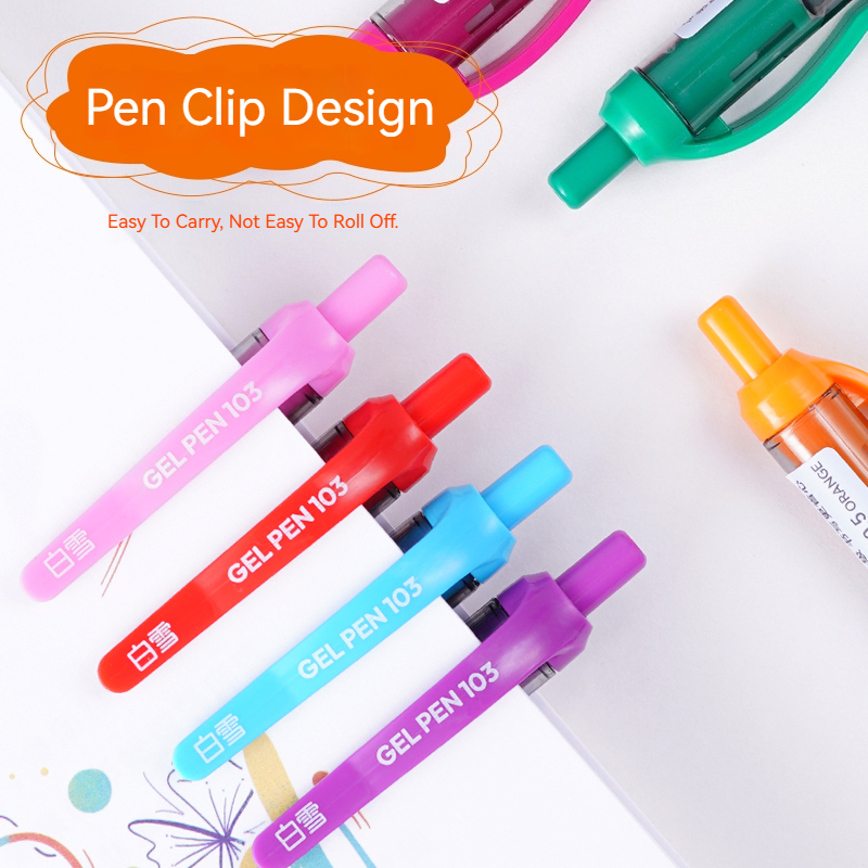 10本入り格納式カラーゲルペンセット 0.5mm細字 オフィ - Correction Pen Fine のレビューと価格