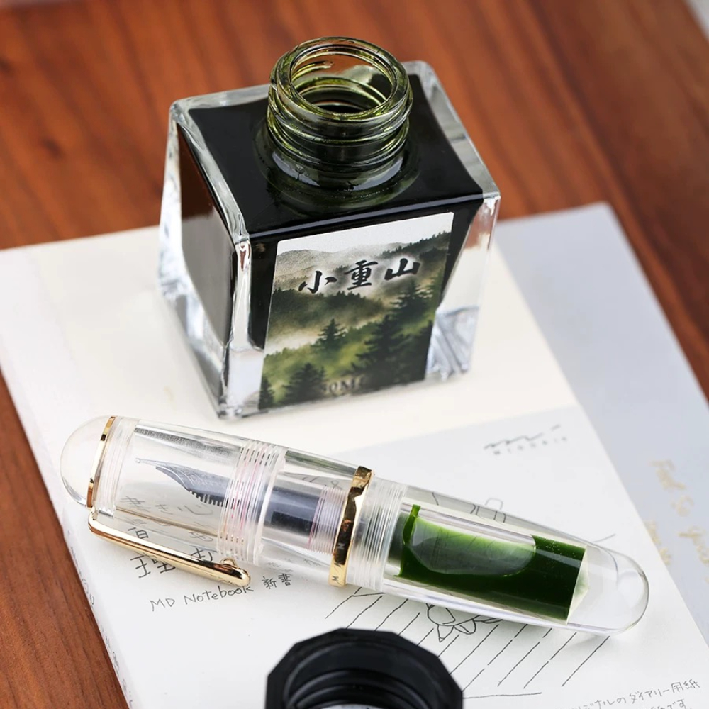 Majohnガラスボトルインク、万年筆インク、学校の執筆用の - Fountain Pen Bottled Ink のレビューと価格