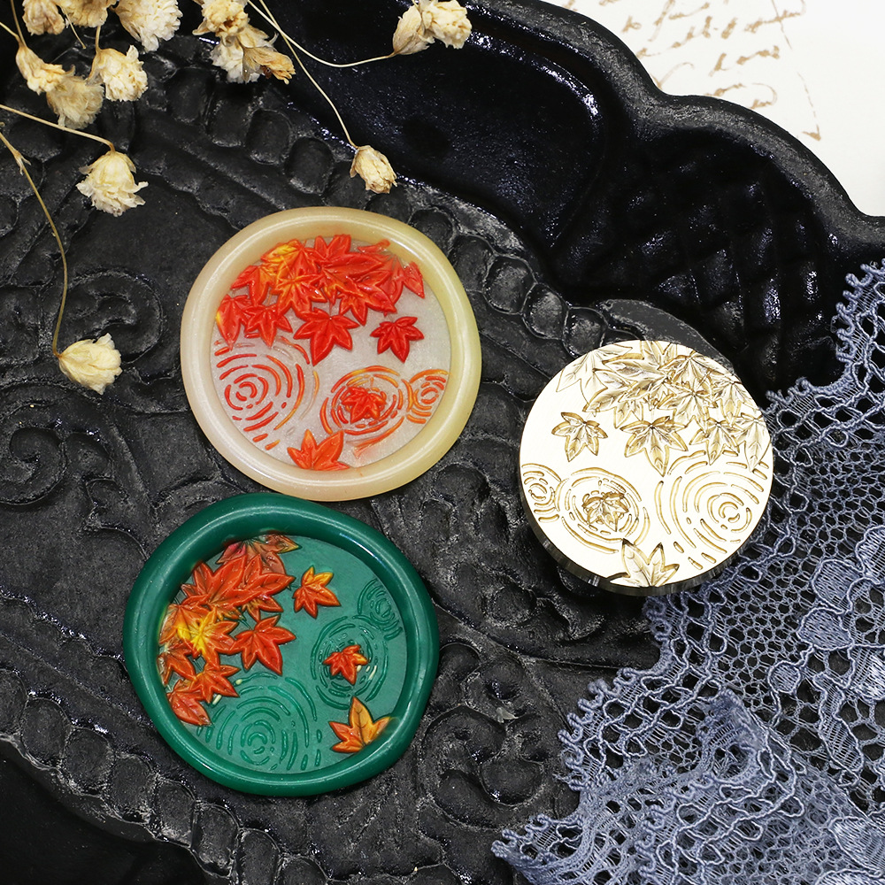 25 ミリメートル花ワックスシールスタンプレトロシールスタン - Wax Seal Stamp Set のレビューと価格