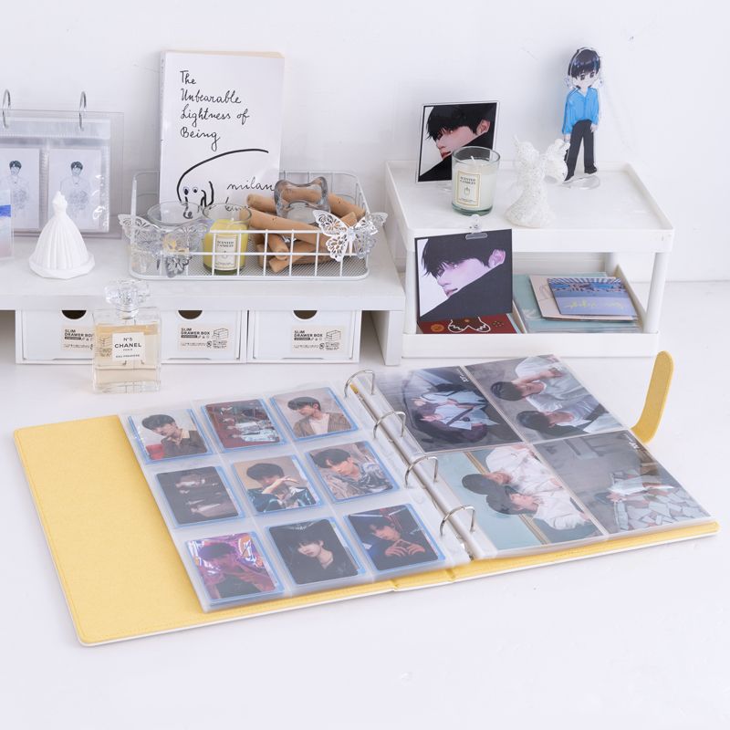 カラーブロッキングバインダー A4 ルーズリーフ フォトカー - Binder A4 Lever のレビューと価格