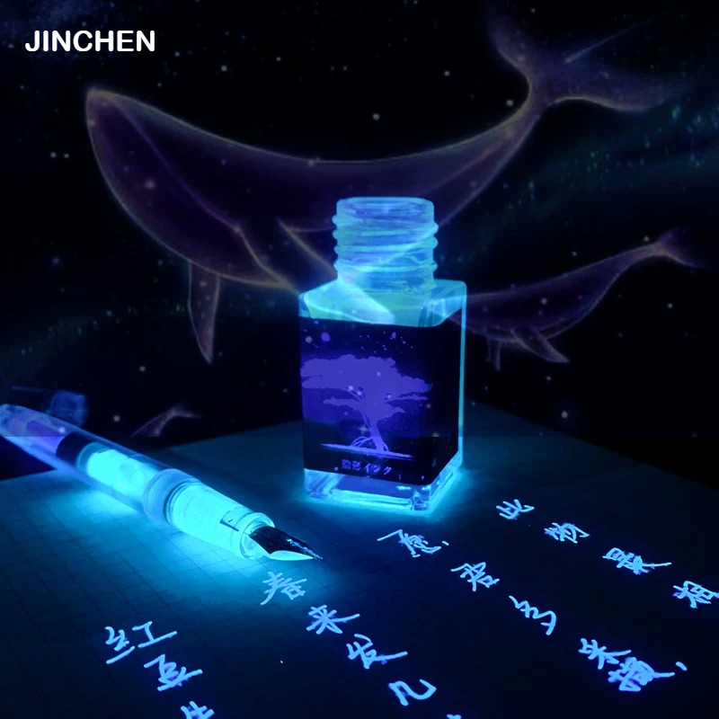 JINCHEN 18 ミリリットルカラフルな蛍光万年筆インク - Fountain Pen Bottled Ink のレビューと価格