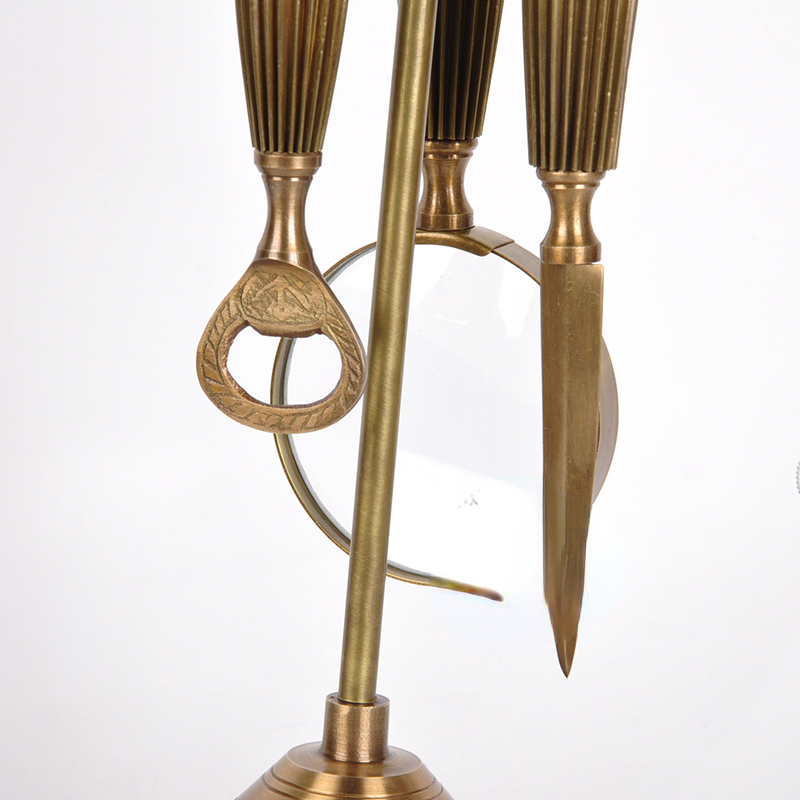 輸入真鍮製レトロ拡大鏡レターオープナーボトルオープナー学習装 - Letter Opener Brass のレビューと価格