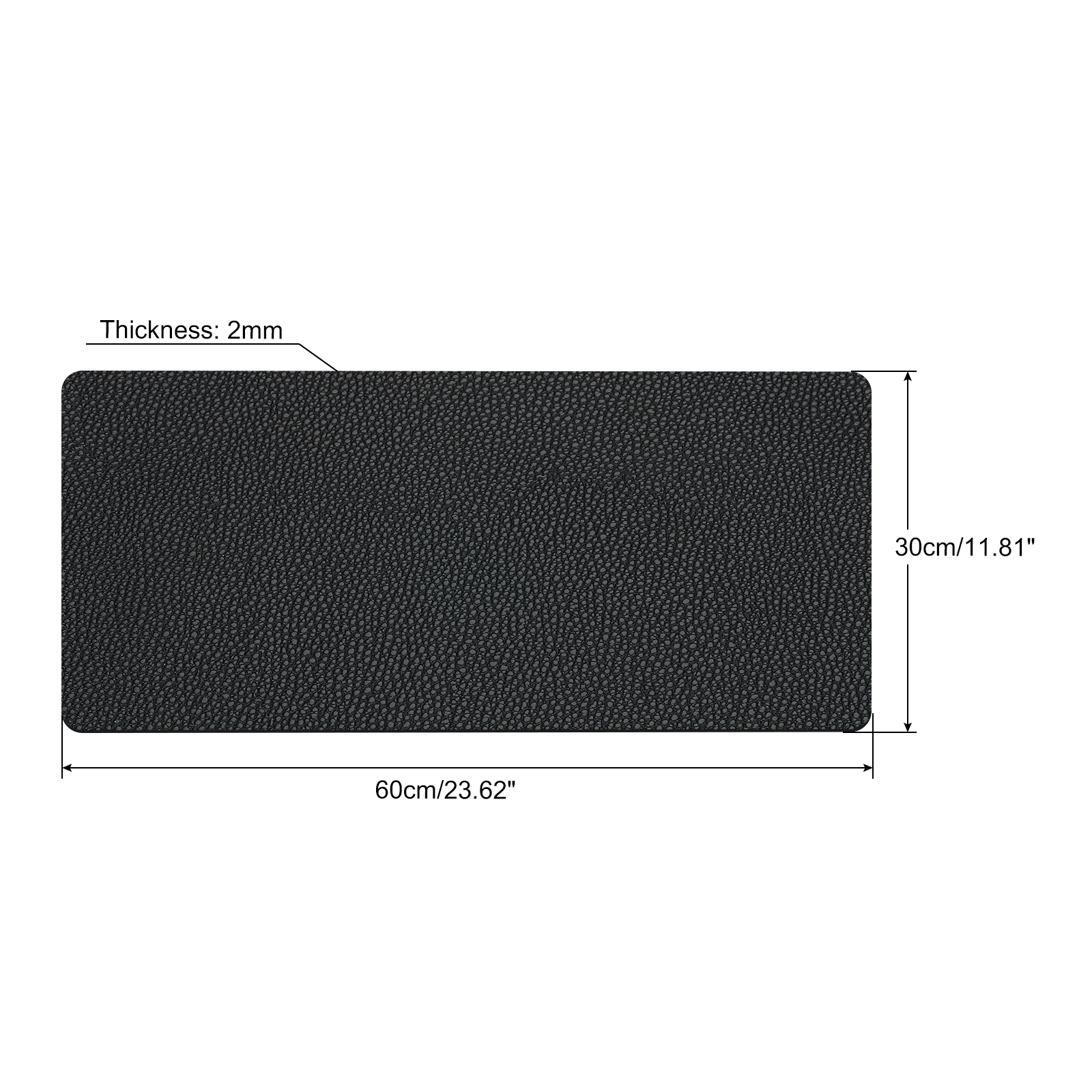 防水合成皮革オフィスマット,マウスパッド,ライティングマット - Leather Desk Pad のレビューと価格