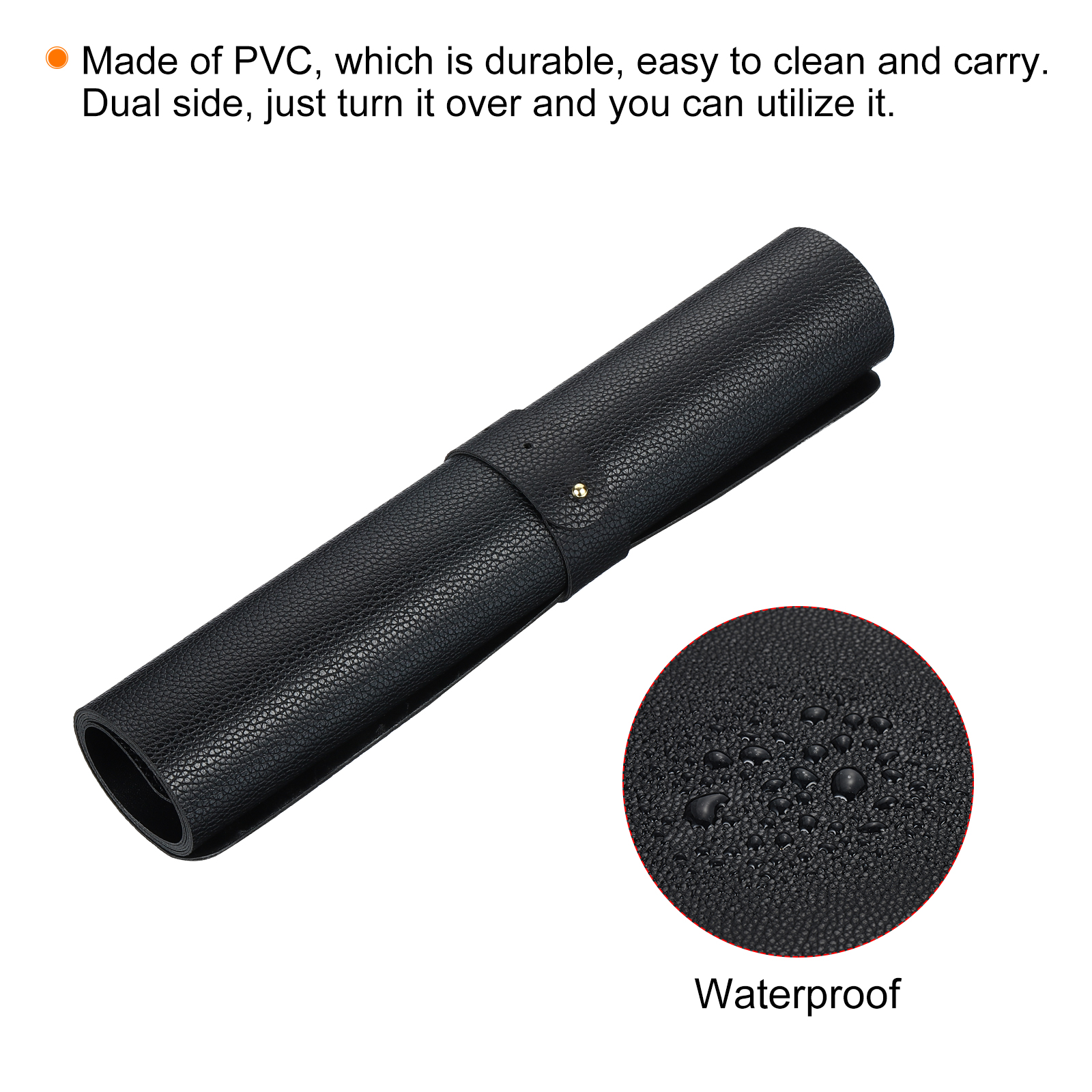 防水合成皮革オフィスマット,マウスパッド,ライティングマット - Leather Desk Pad のレビューと価格