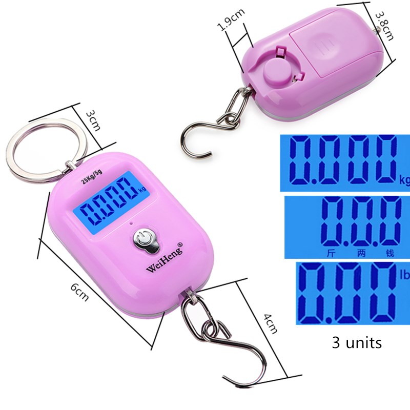 25キロ/5グラムミニフックスケールデジタルスーツケーススケ - Tape Dispenser Weighted のレビューと価格