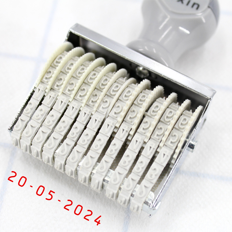 ポータブルスタンプ8/10数字,店舗,オフィス用の小さなスタ - Rubber Date Stamp のレビューと価格