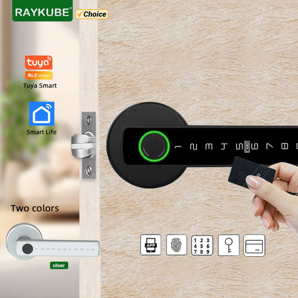 RAYKUBE M5 Tuya BLE スマート指紋ドアロッ - Letter Opener Brass のレビューと価格