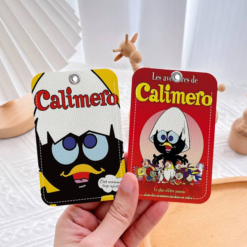 漫画 C-カリメロ 1Pc PU レザーカードホルダーキーホ - Card Index Box のレビューと価格