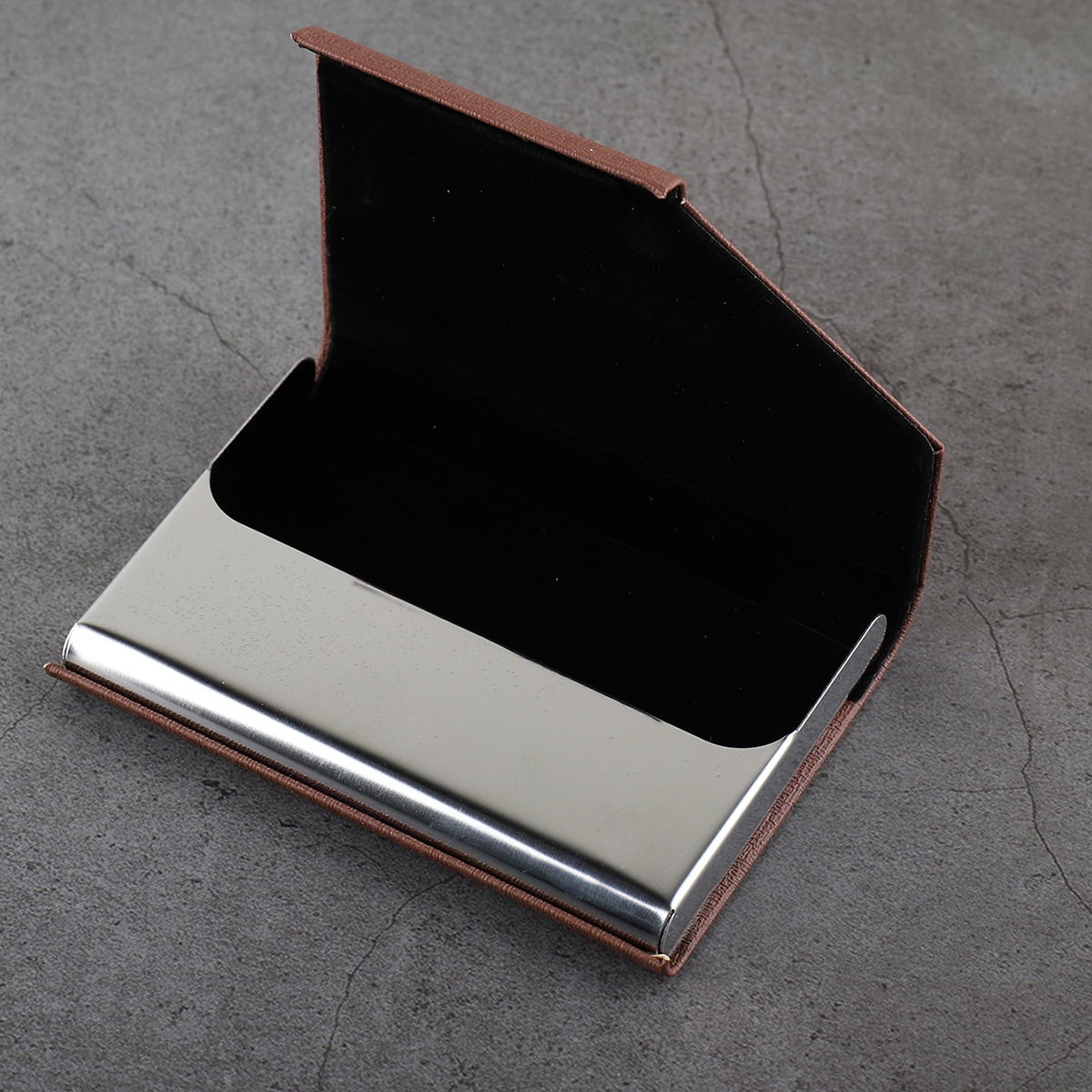 名刺ホルダー高級財布 PU レザービジネス ID クレジット - Index Card Holder のレビューと価格