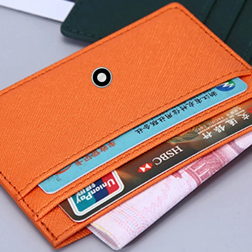 ミニマリスト女性男性革スリム財布小銭入れビジネス Sle I - Index Card Holder のレビューと価格
