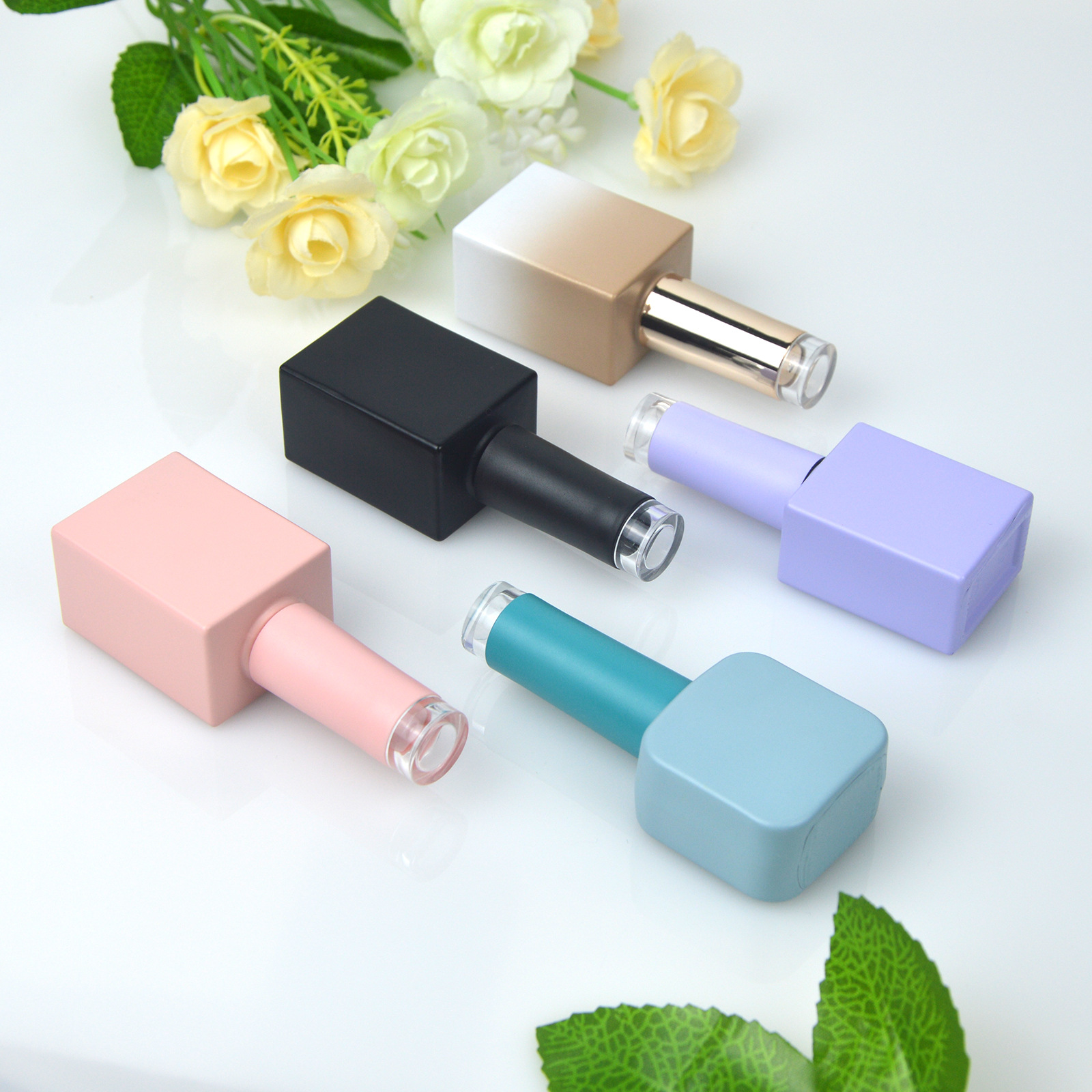 10ml 15ml 空のマニキュアボトル ネイルジェル容器  - Gel Refill Pack のレビューと価格