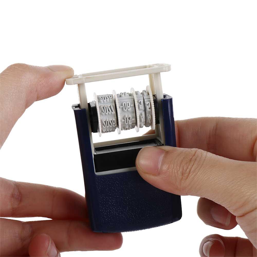 DIY ハンドルアカウント日付スタンプスタンピング自動インク - Rubber Date Stamp のレビューと価格