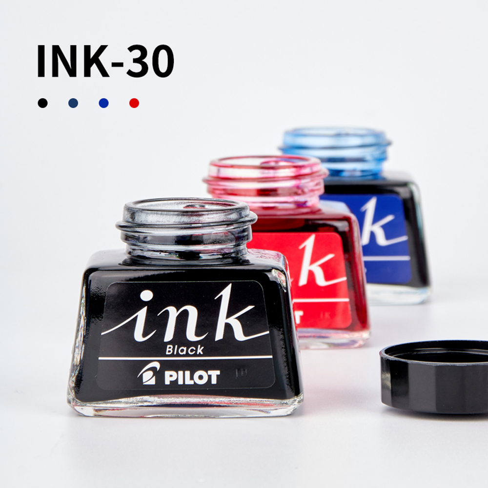 日本パイロット INK-30 万年筆インクボトルブロッキング - Fountain Pen Bottled Ink のレビューと価格