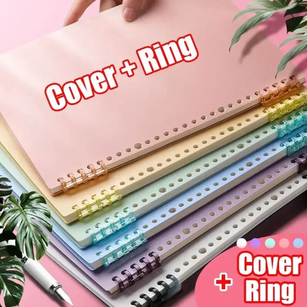 4 個 PP ルーズリーフブックカバー A4 A5 B5 カ - Binder A4 Lever のレビューと価格