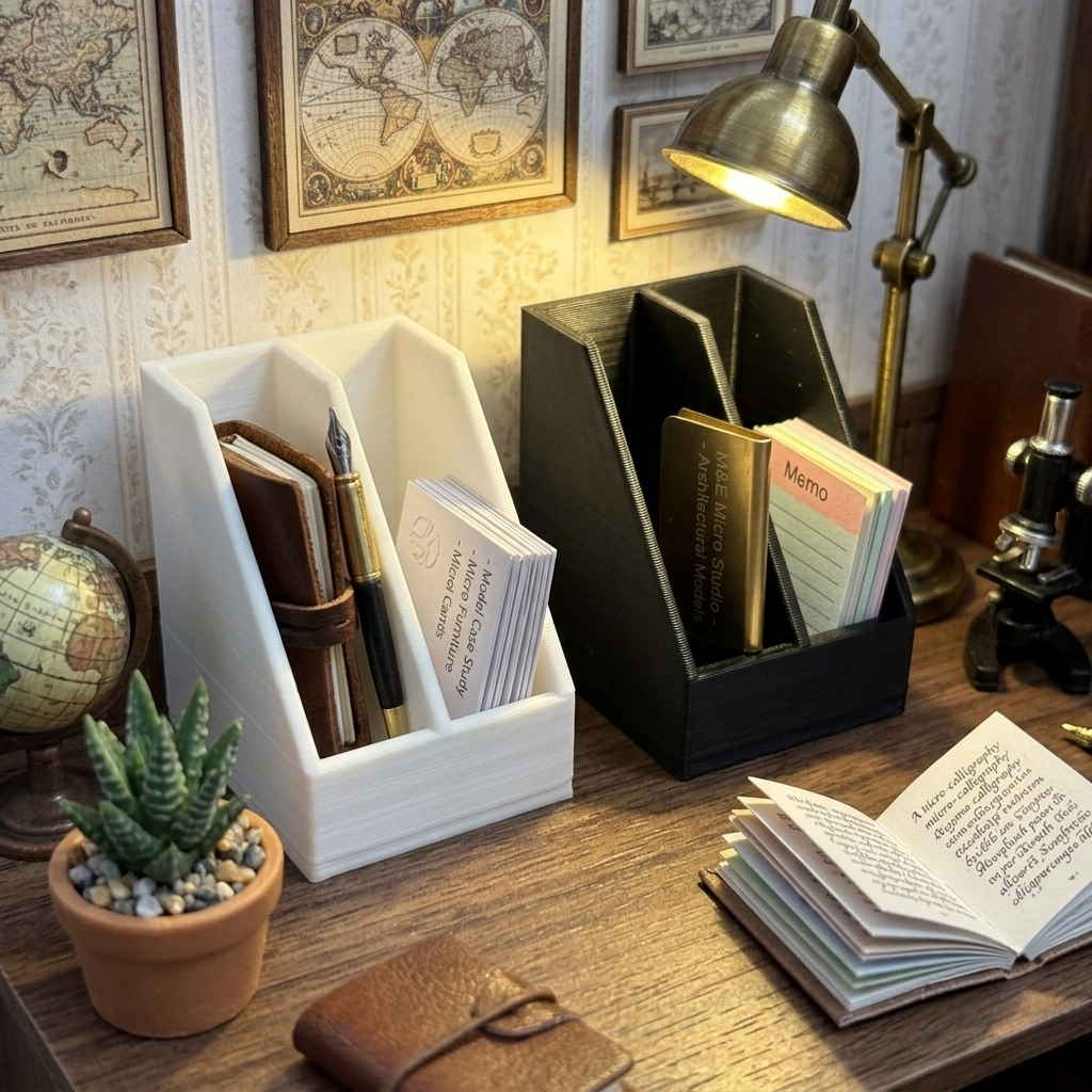 2個入りミニチュアダブルスロットファイルマガジンホルダー、ミ - Magazine Holder Rack のレビューと価格