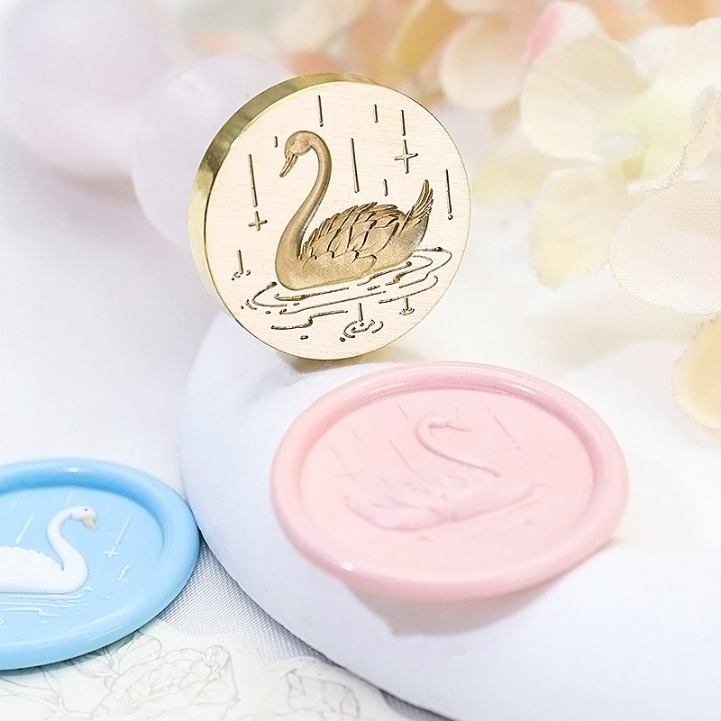 小さなアヒルのワックスシールスタンプヘッドレリーフエンボス加 - Wax Seal Stamp Set のレビューと価格