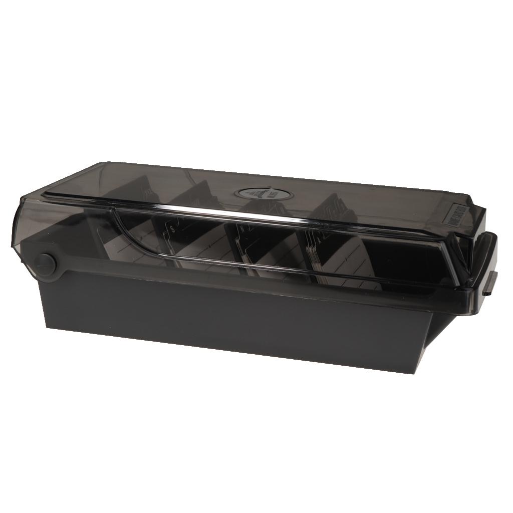 大きなプラスチック製インデックスカード収納ボックスオーガナイ - Card Index Box のレビューと価格