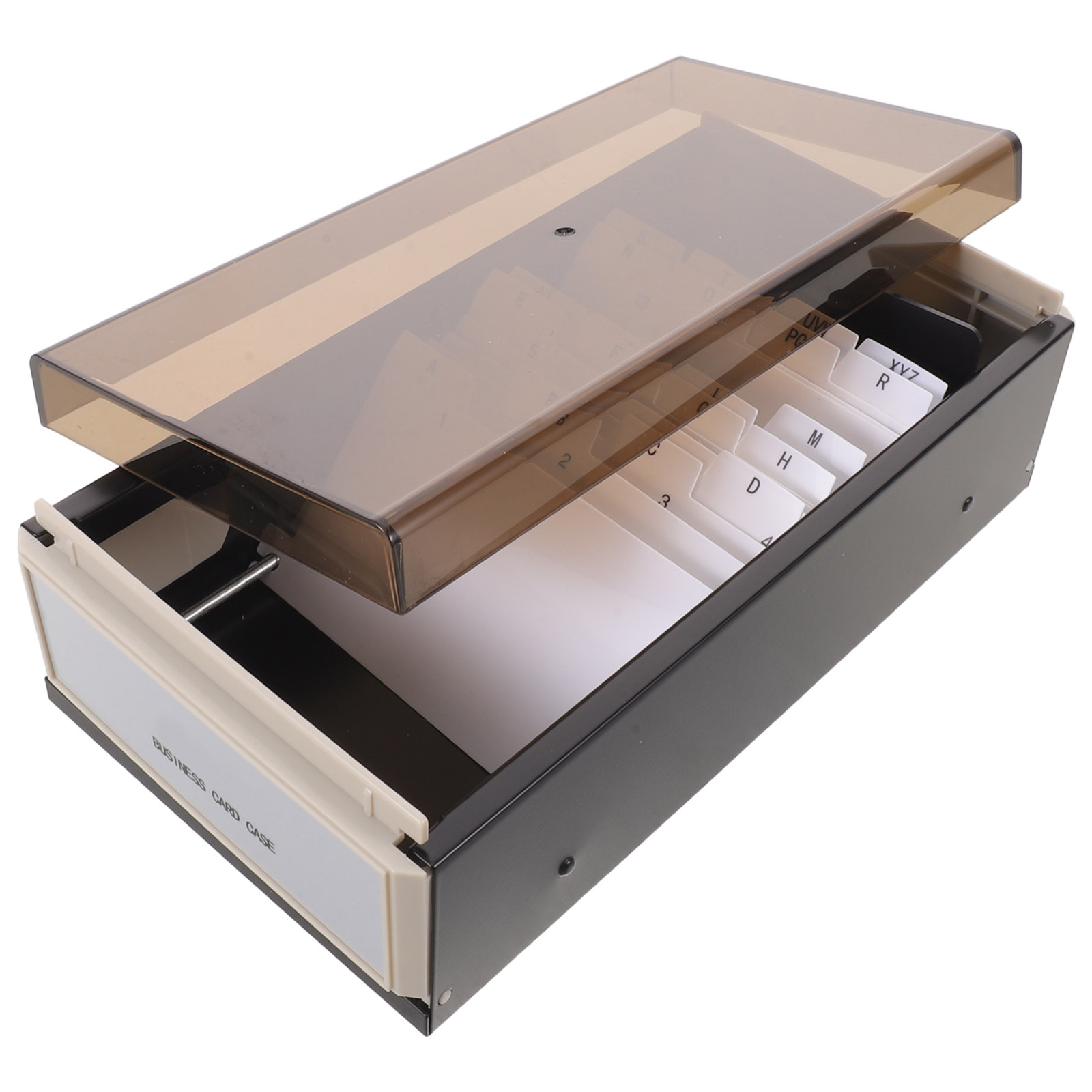 名刺ファイルオーガナイザー 大型収納ボックス ビッグフォルダ - Card Index Box のレビューと価格
