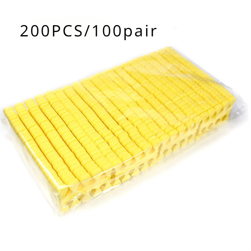 100,200 ピース/パックネイルアートつま先セパレーター - Gel Refill Pack のレビューと価格