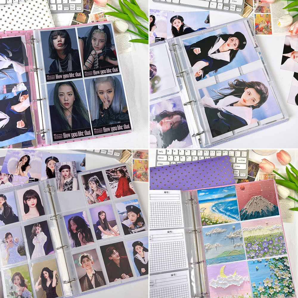 A4 クリア 10 個フォトアルバムリフィルページファイルプ - Binder A4 Lever のレビューと価格