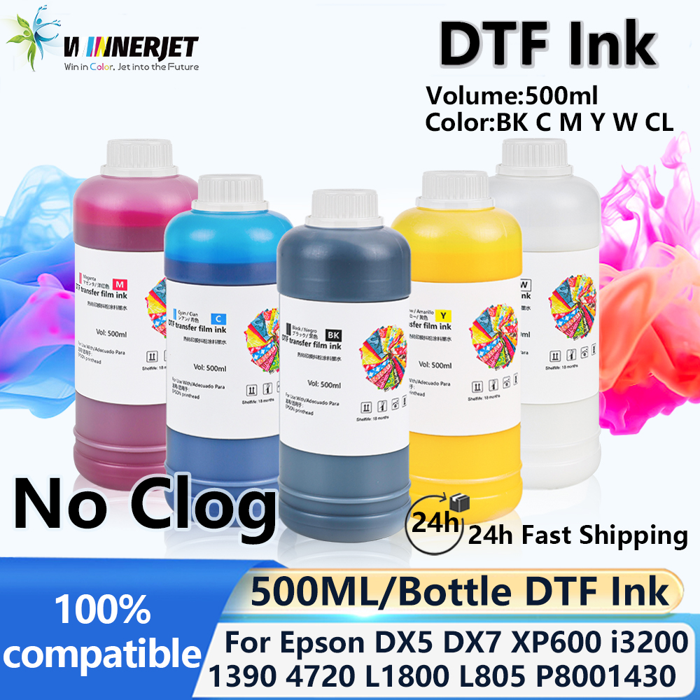 500ml/ボトル詰め替え用DTFフィルムインク ホワイト転 - Fountain Pen Bottled Ink のレビューと価格