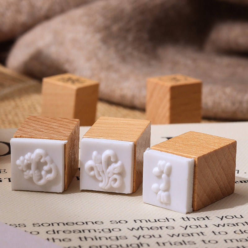 かわいい蝶の天気記号木製スタンプ スクラップブッキング DI - Rubber Date Stamp のレビューと価格