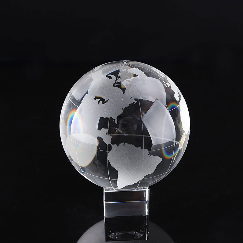 クリスタルボール 文鎮 ガラス サッカー バスケットボール  - Paper Weight Crystal のレビューと価格