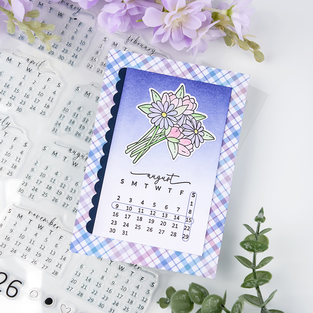 カレンダー日付 2026 クリアスタンプ 時間 曜日 年 時 - Rubber Date Stamp のレビューと価格