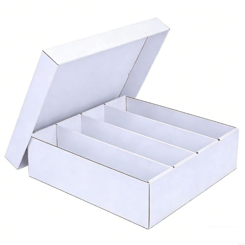 軽量ポータブルカードボックスマルチコンパートメントカードオー - Card Index Box のレビューと価格