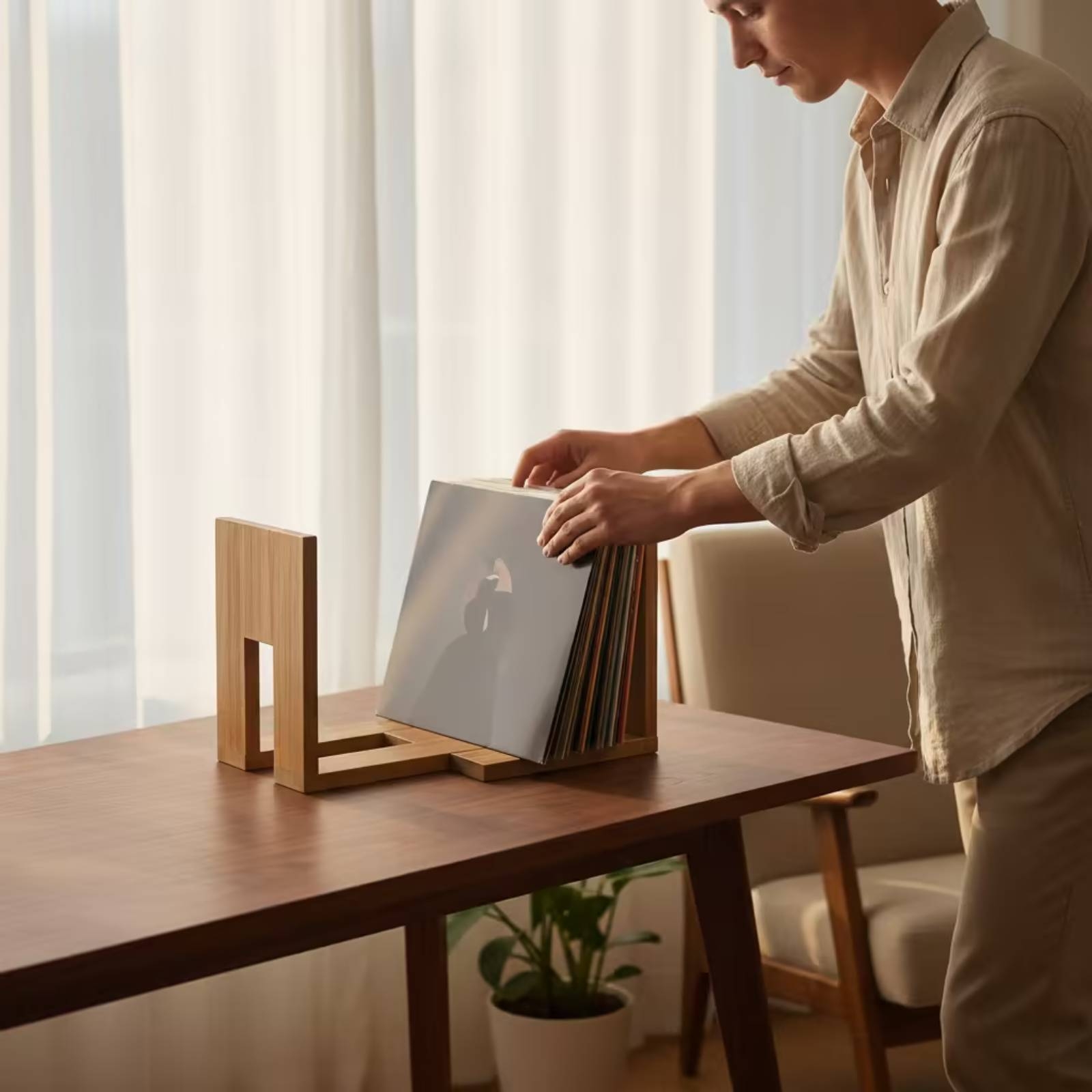 調節可能なビニールアルバムホルダー コンパクトな調節可能なビ - Magazine Holder Rack のレビューと価格