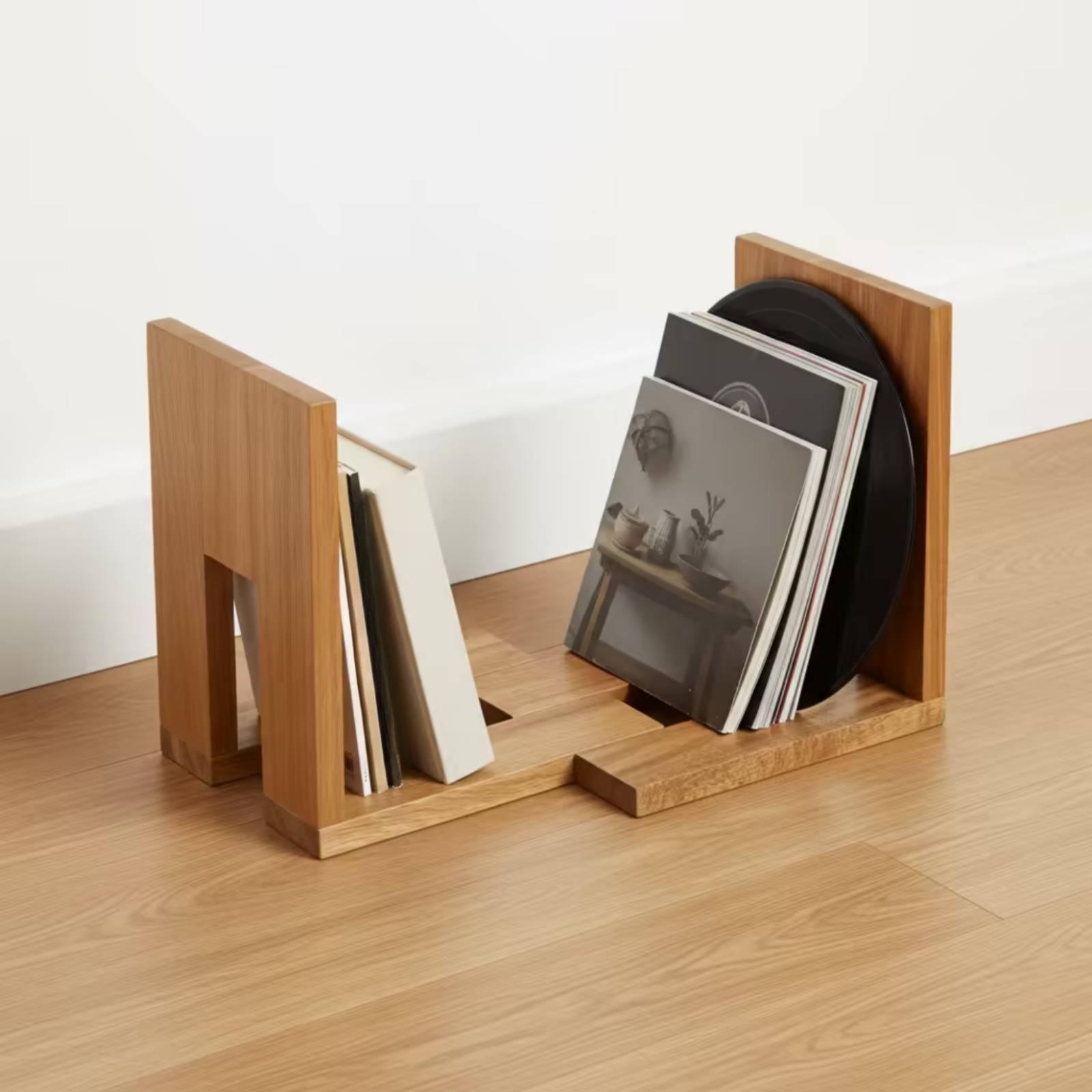 調節可能なビニールアルバムホルダー コンパクトな調節可能なビ - Magazine Holder Rack のレビューと価格